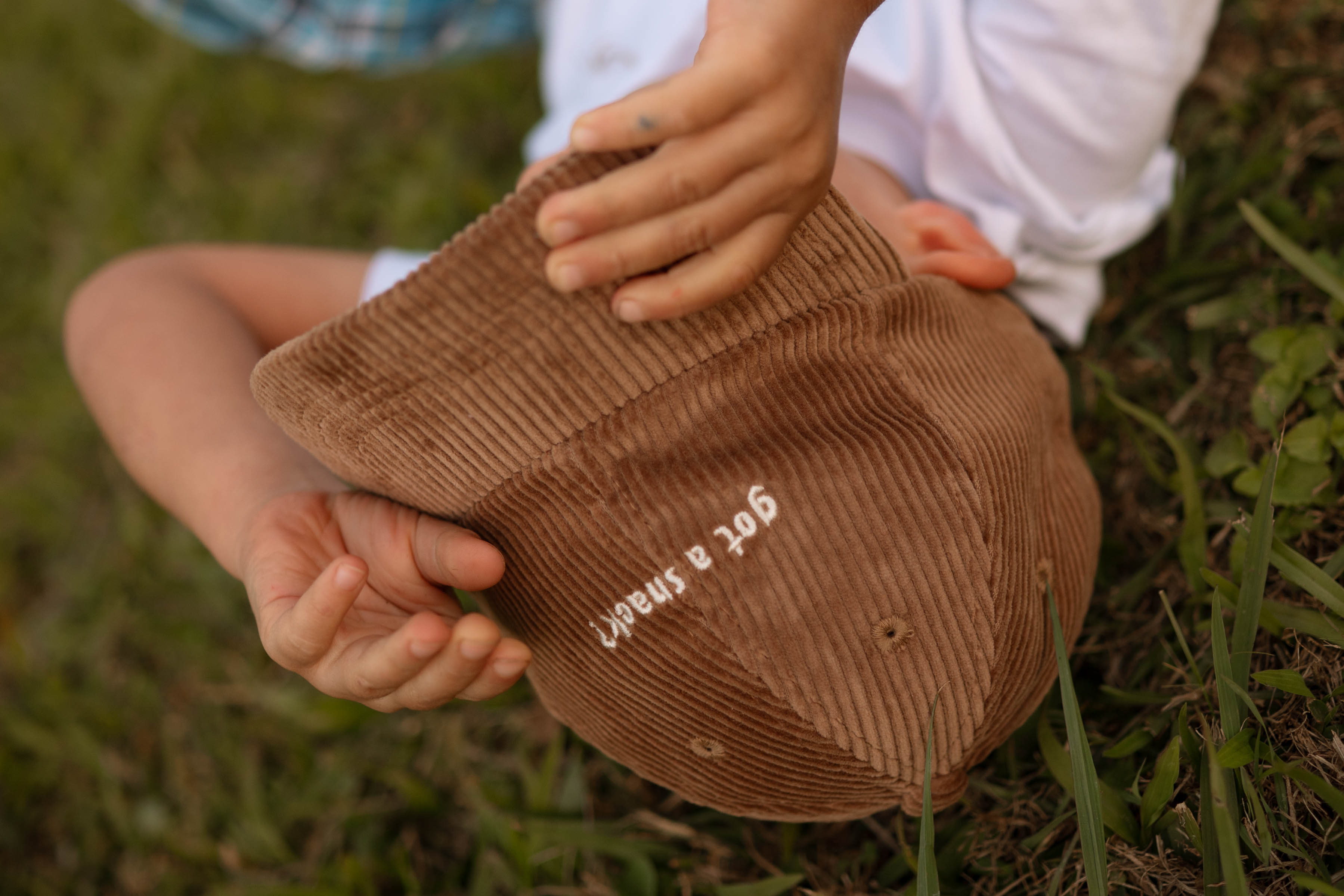 Got a Snack? Corduroy Cap