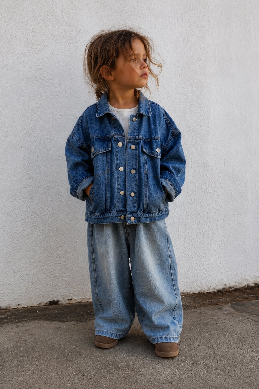 Denim Bomber Jacket