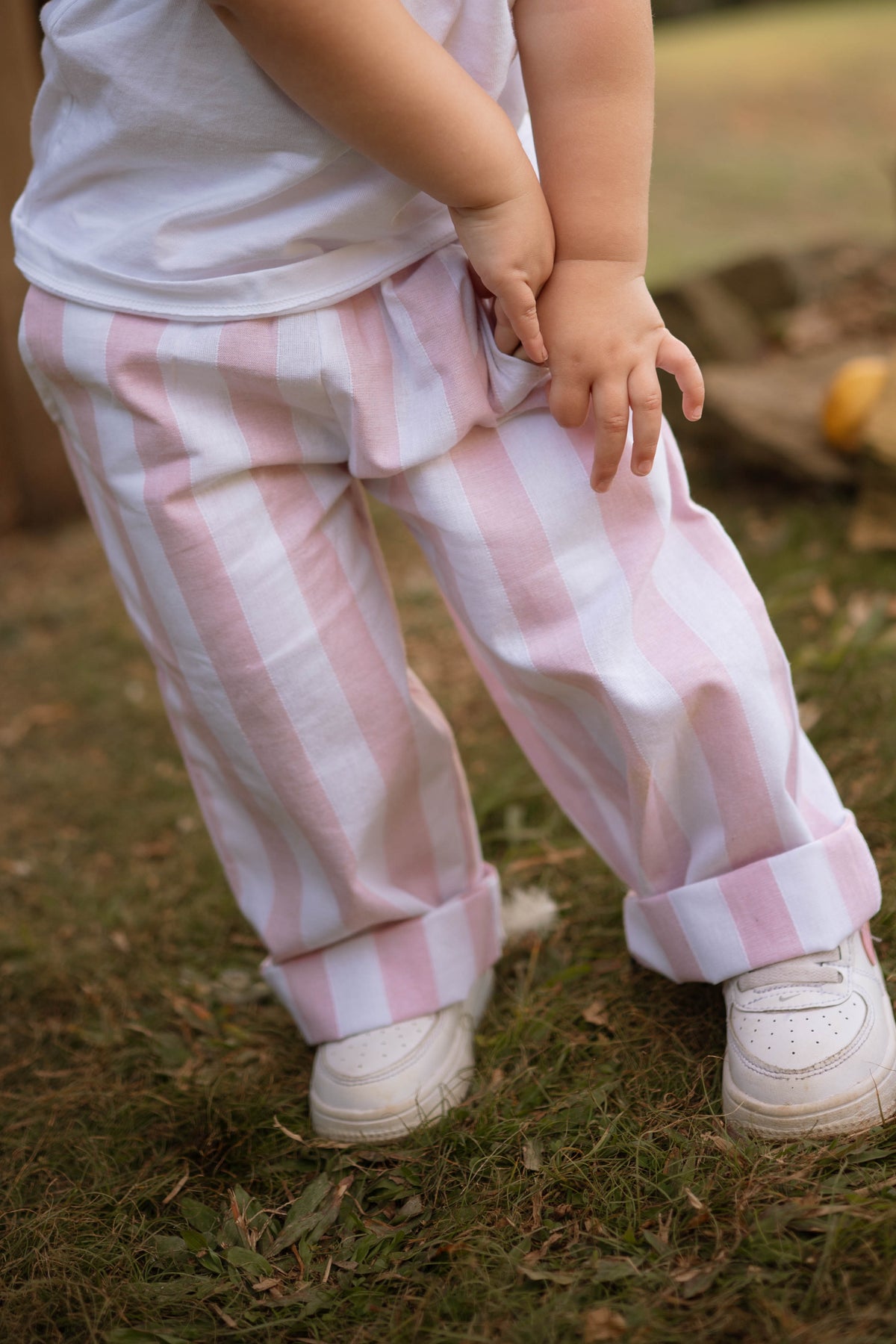 Pink Stripe Seaside Pant