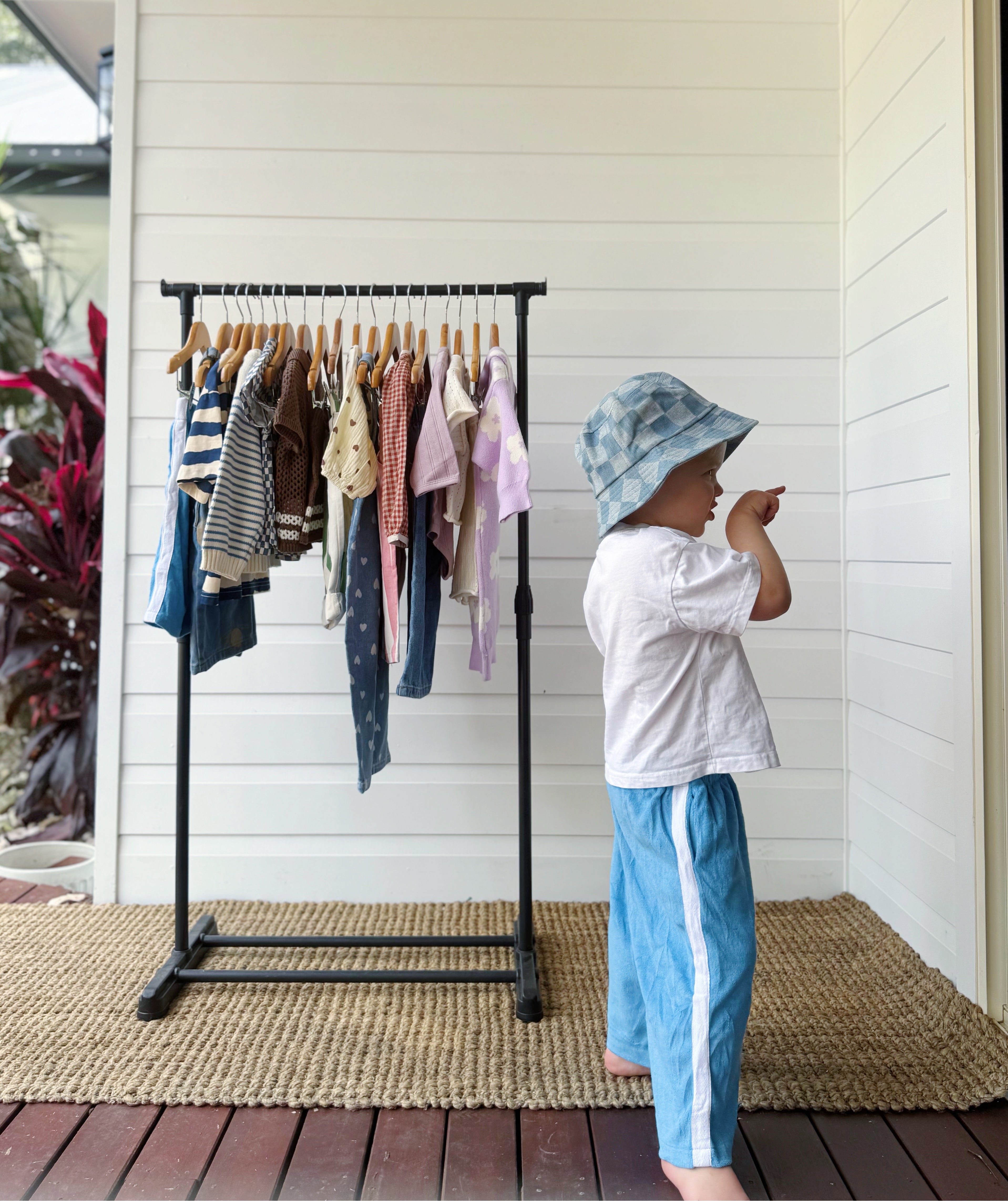 Terry Towel Racer Stripe Pants