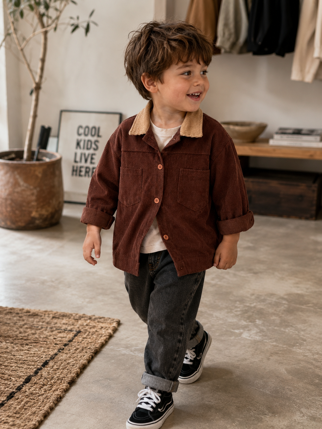 The Choccy Cord Jacket
