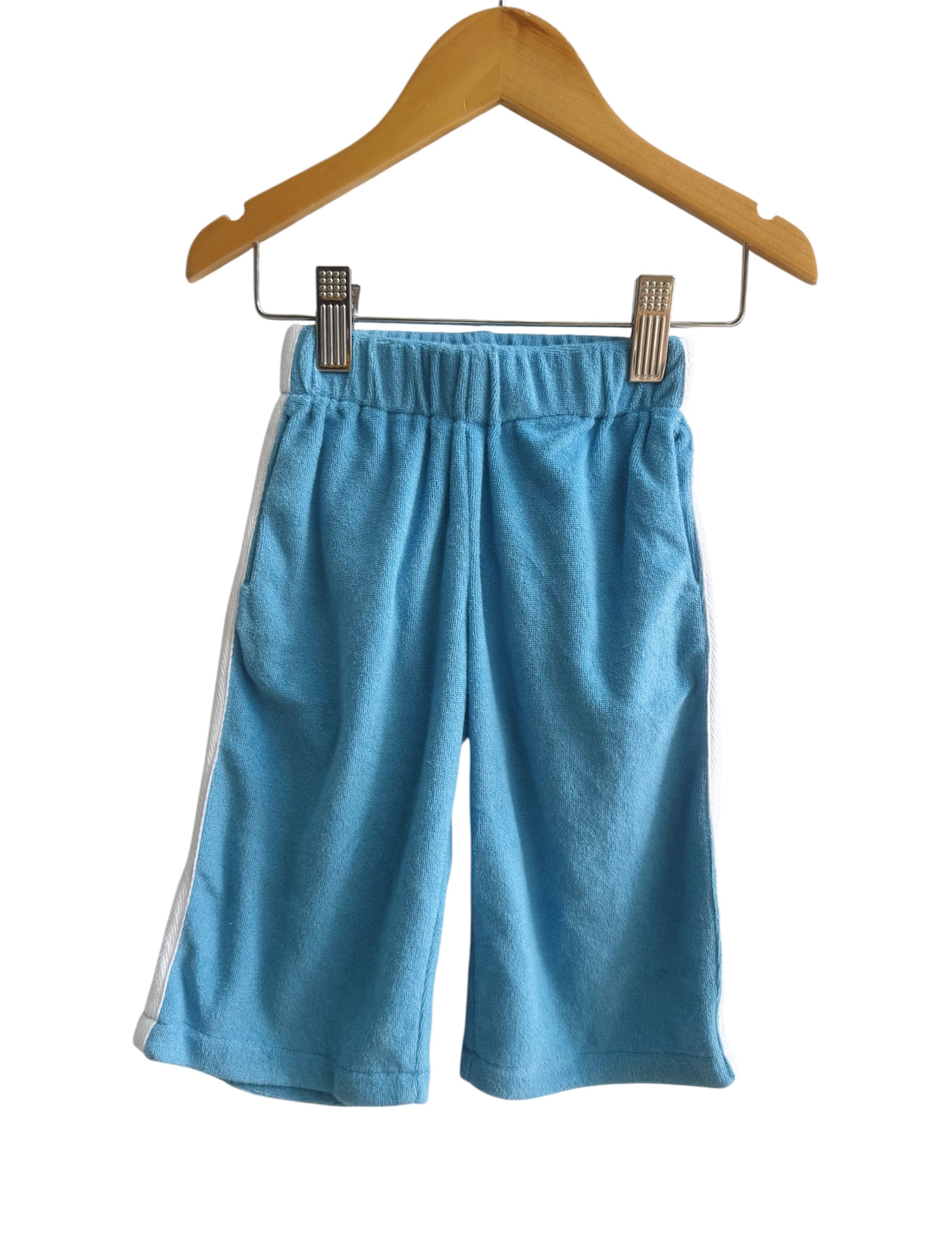 Terry Towel Racer Stripe Pants